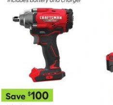 CRAFTSMAN® V20® RP™ 1/2-in Brushless Impact Wrench