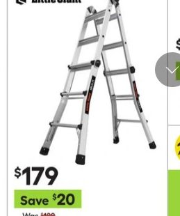 Little Giant Ladders Multi M14, 14-ft Reach Telescoping Multi-Position Ladder