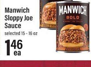 Manwich Sloppy Joe Sauce