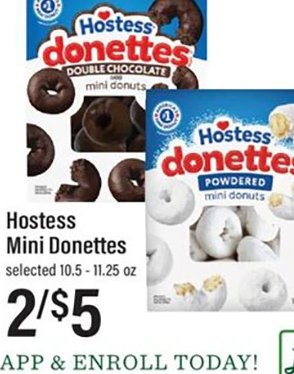 Hostess Mini Donettes