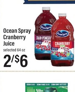 Ocean Spray Cranberry Juice