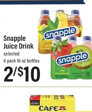 Snapple Juice Drink