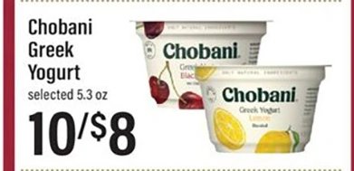 Chobani Greek Yogurt