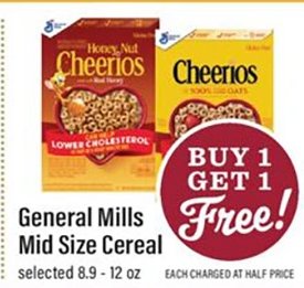 General Mills Mid Size Cereal