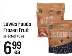 Lowes Foods Frozen Fruit