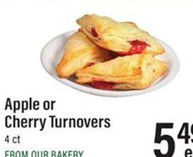 Apple or Cherry Turnovers