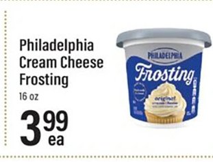 Philadelphia Cream Cheese Frosting