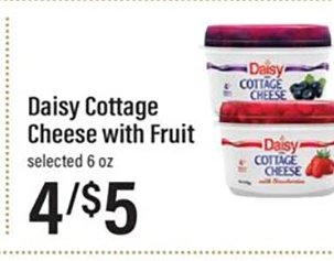 Daisy Cottage Cheese with Fruit