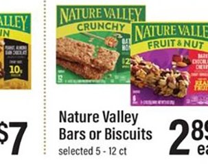 Nature Valley Protein or Wafer Bars