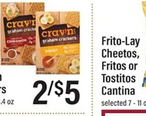 Frito-Lay Cheetos, Fritos or Tostitos Cantina