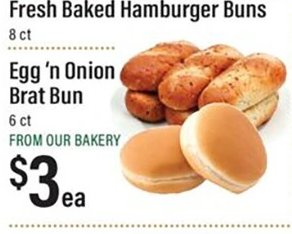 Fresh Baked Hamburger Buns