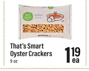 That's Smart Oyster Crackers