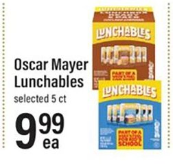 Oscar Mayer Lunchables