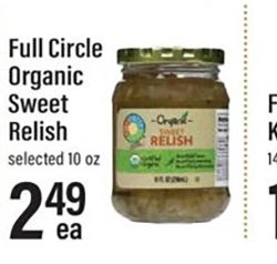 Full Circle Organic Sweet Relish
