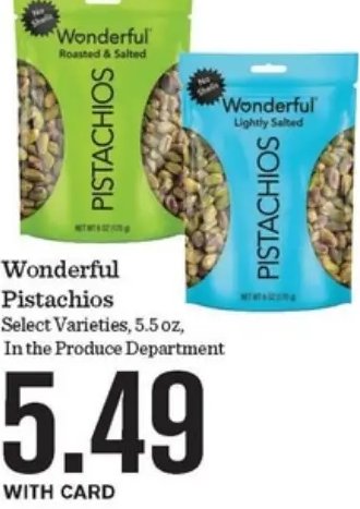 Wonderful Pistachios