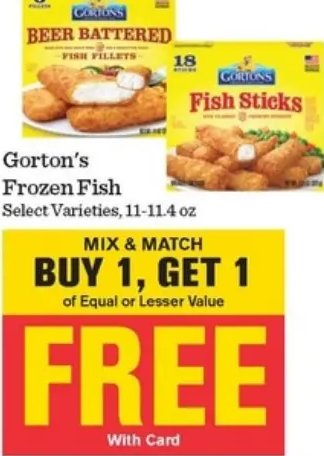 Gorton's Frozen Fish