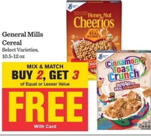 General Mills Cereal