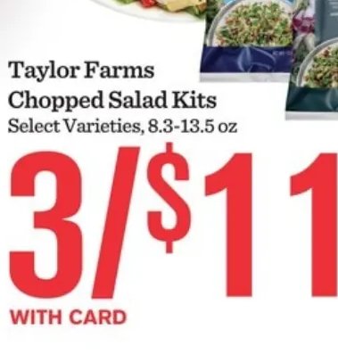 Taylor Farms Chopped Salad Kits