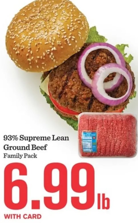 93% Supreme Lean Ground Beef