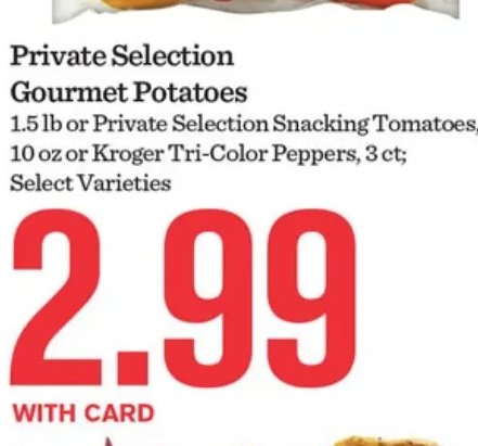 Private Selection Gourmet Potatoes
