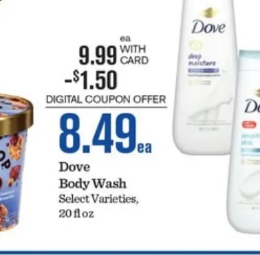 Dove Body Wash