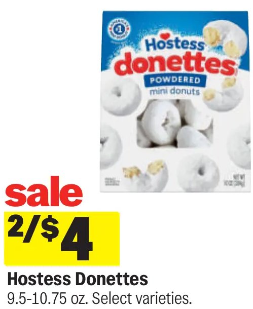 Hostess Donettes