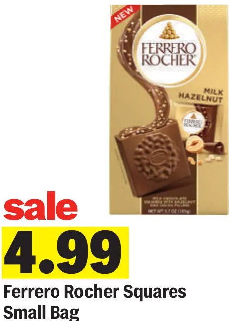 Ferrero Rocher Squares Small Bag