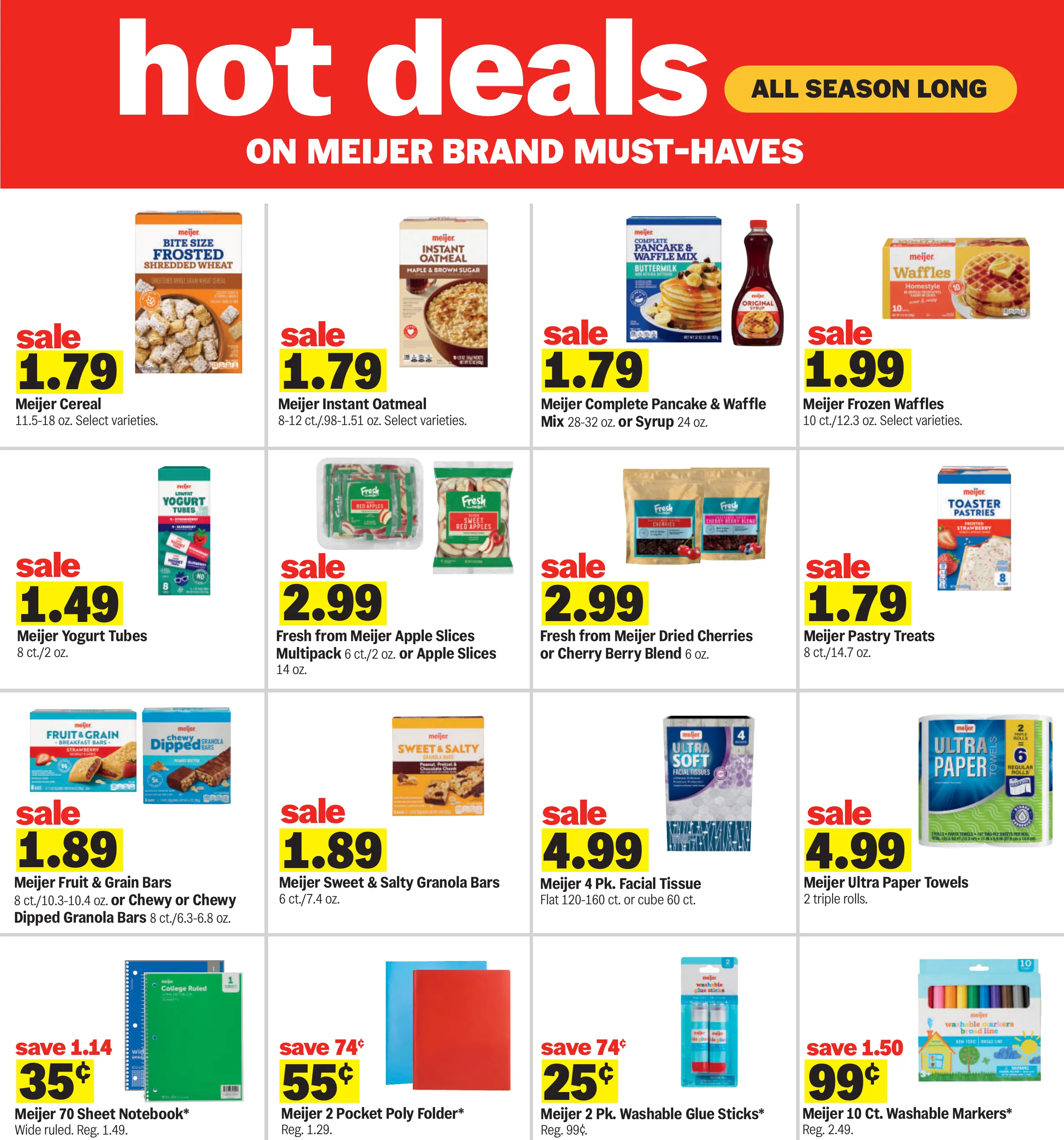 Meijer Weekly Ad Page 14