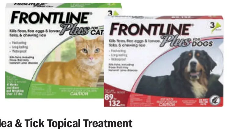 Frontline Plus Flea & Tick Topical Treatment