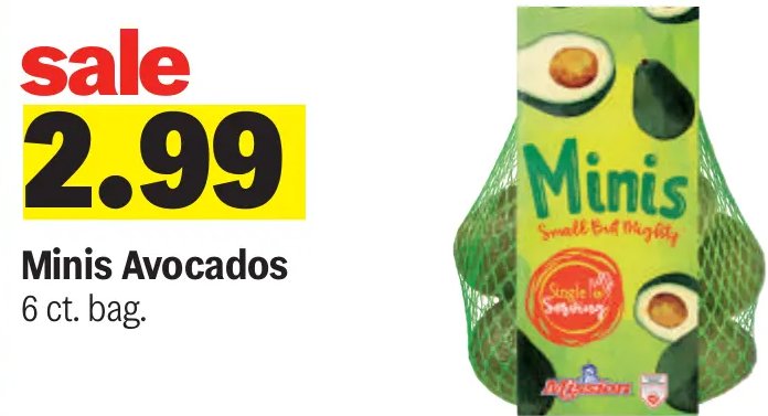 Minis Avocados