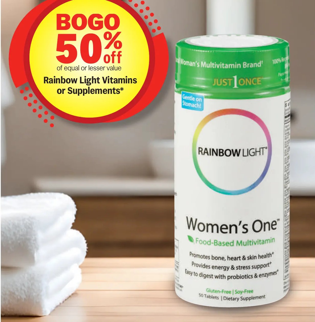 Rainbow Light Vitamins or Supplements