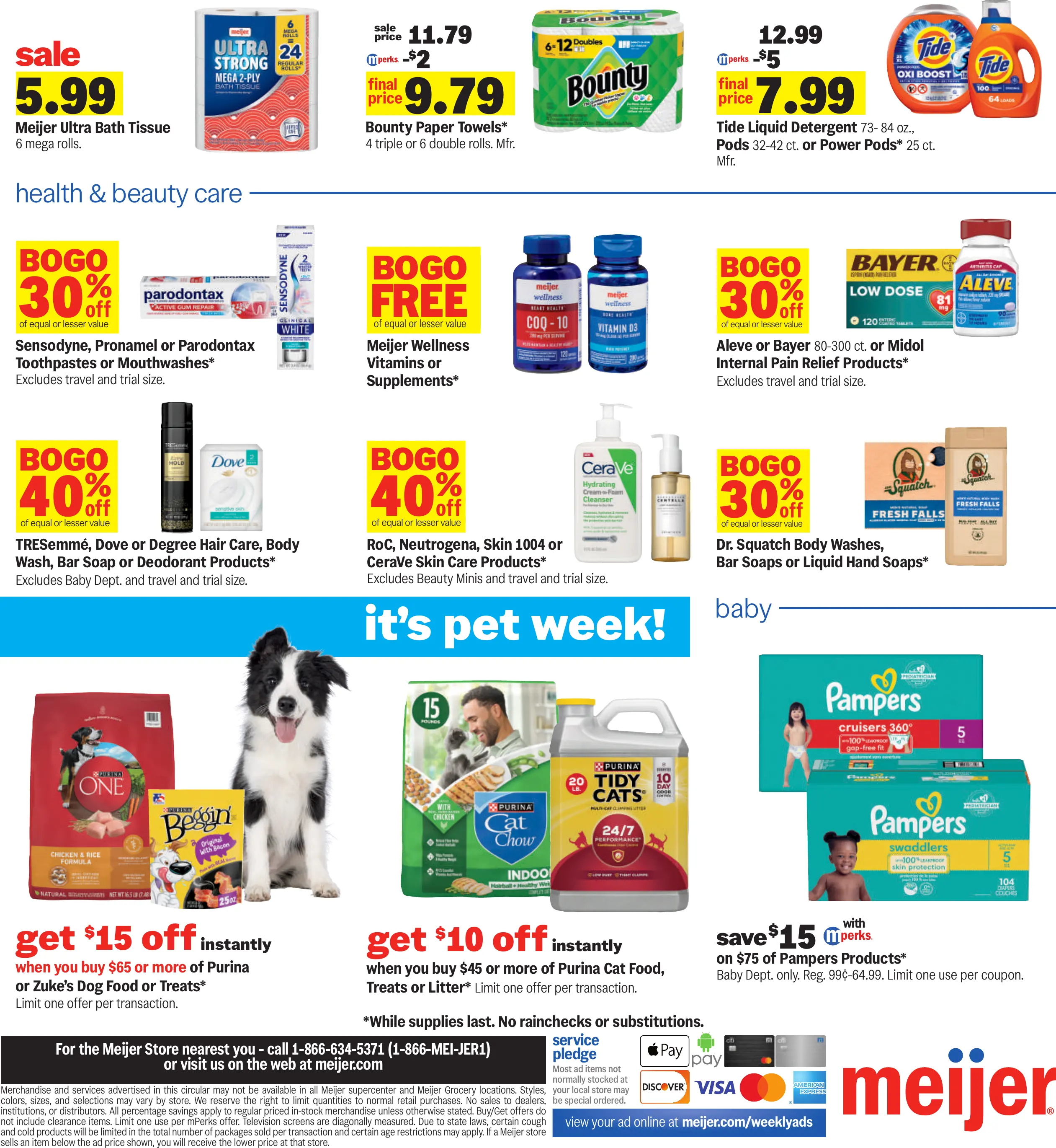 Meijer Weekly Ad Page 4