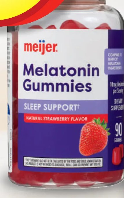 Meijer Melatonin Gummies