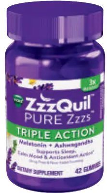 ZzzQuil Pure Zzzs Sleep Aids Gummies