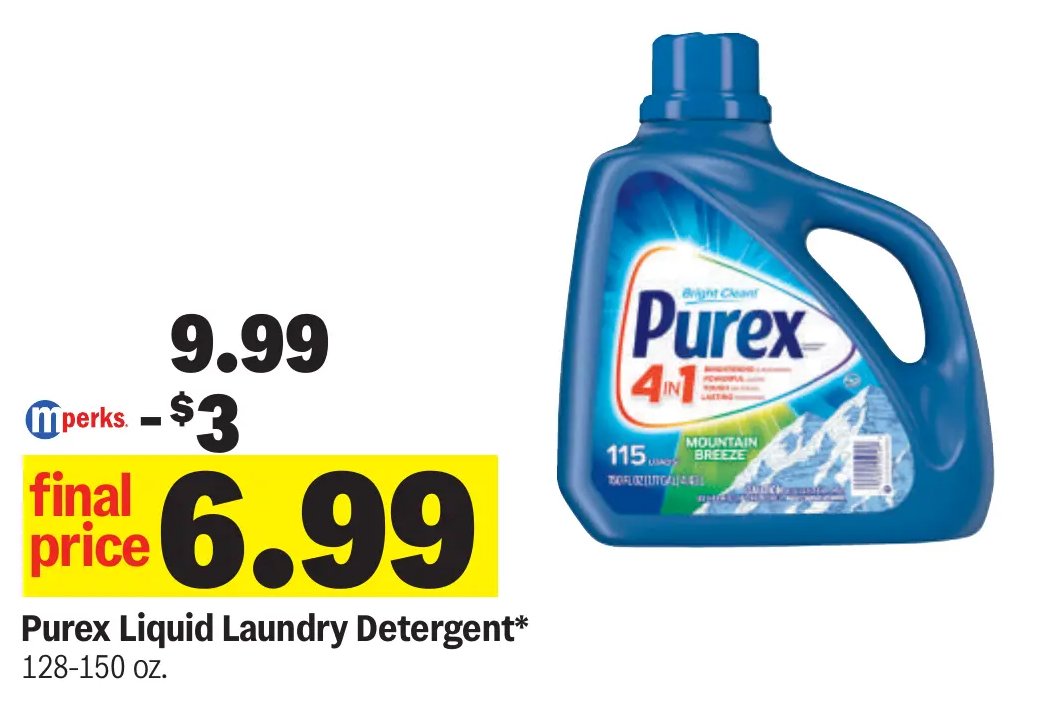 Purex Liquid Laundry Detergent