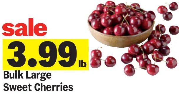 Bulk Large Sweet Cherries