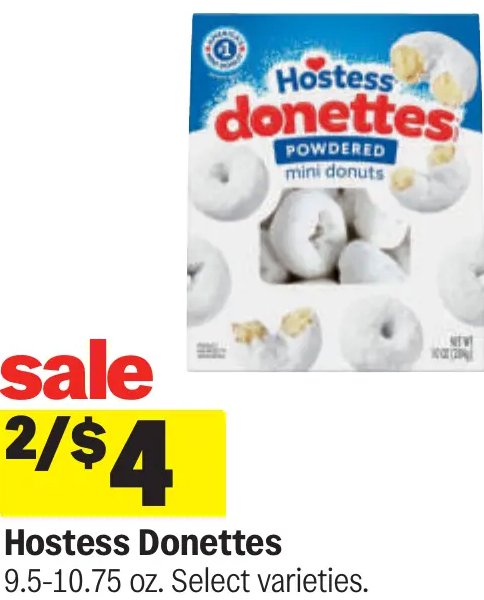 Hostess Donettes