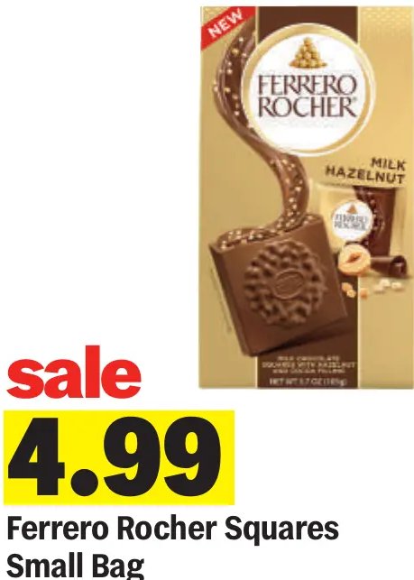 Ferrero Rocher Squares