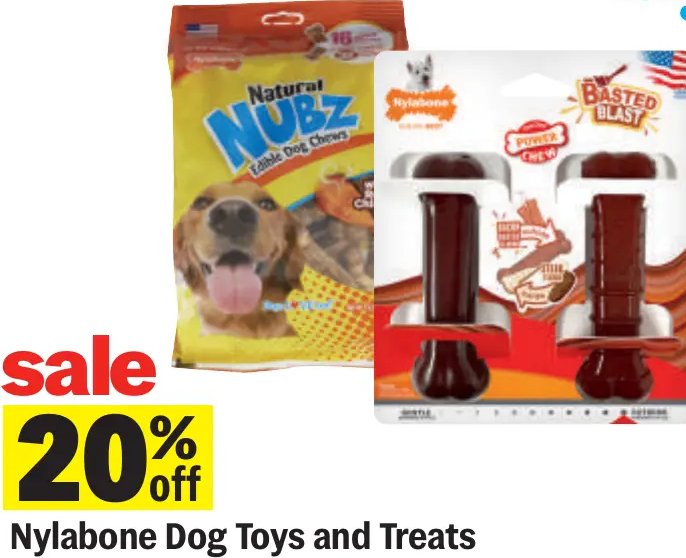Nylabone Dog Toys and Treats
