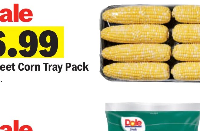 Sweet Corn Tray Pack