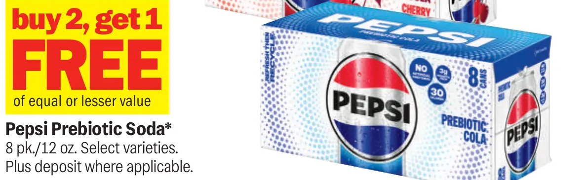Pepsi Prebiotic Soda