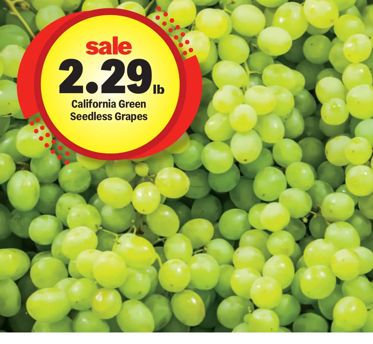 California Green Seedless Grapes