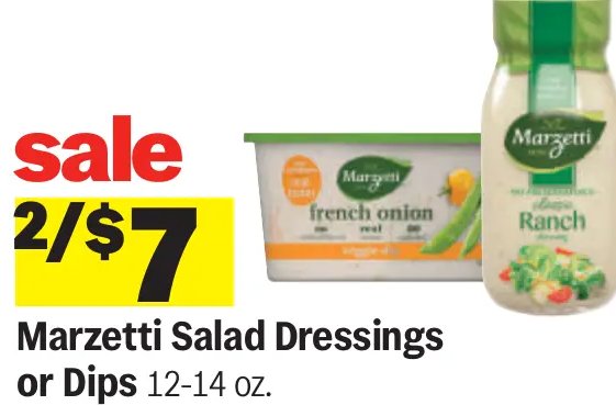Marzetti Salad Dressings or Dips