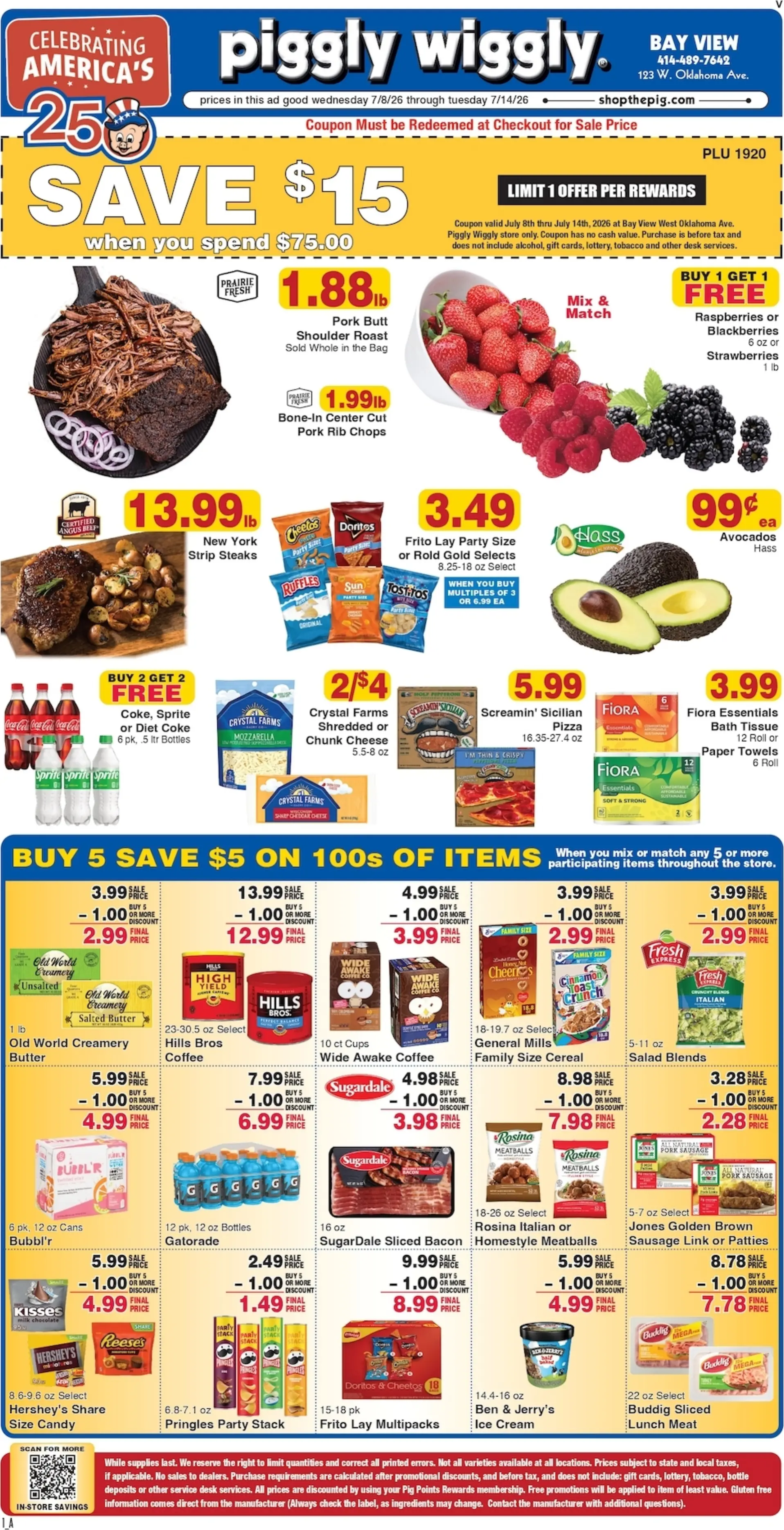 Piggly Wiggly Weekly Ad Page 1