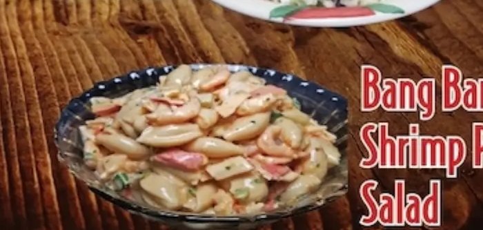 Bang Bang Shrimp Pasta Salad
