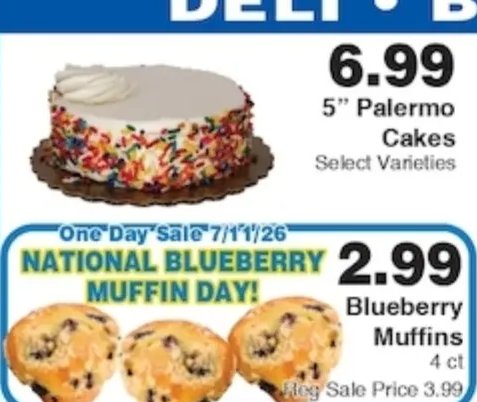 5" Palermo Cakes