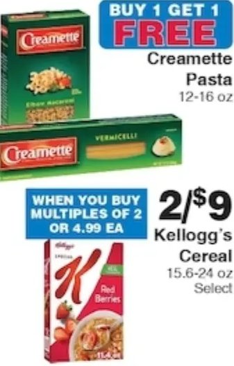 Creamette Pasta