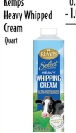 Kemps Heavy Whipped Cream