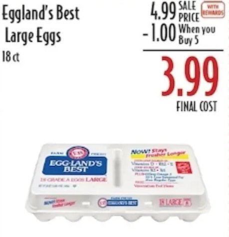 Eggland's Best Large Eggs