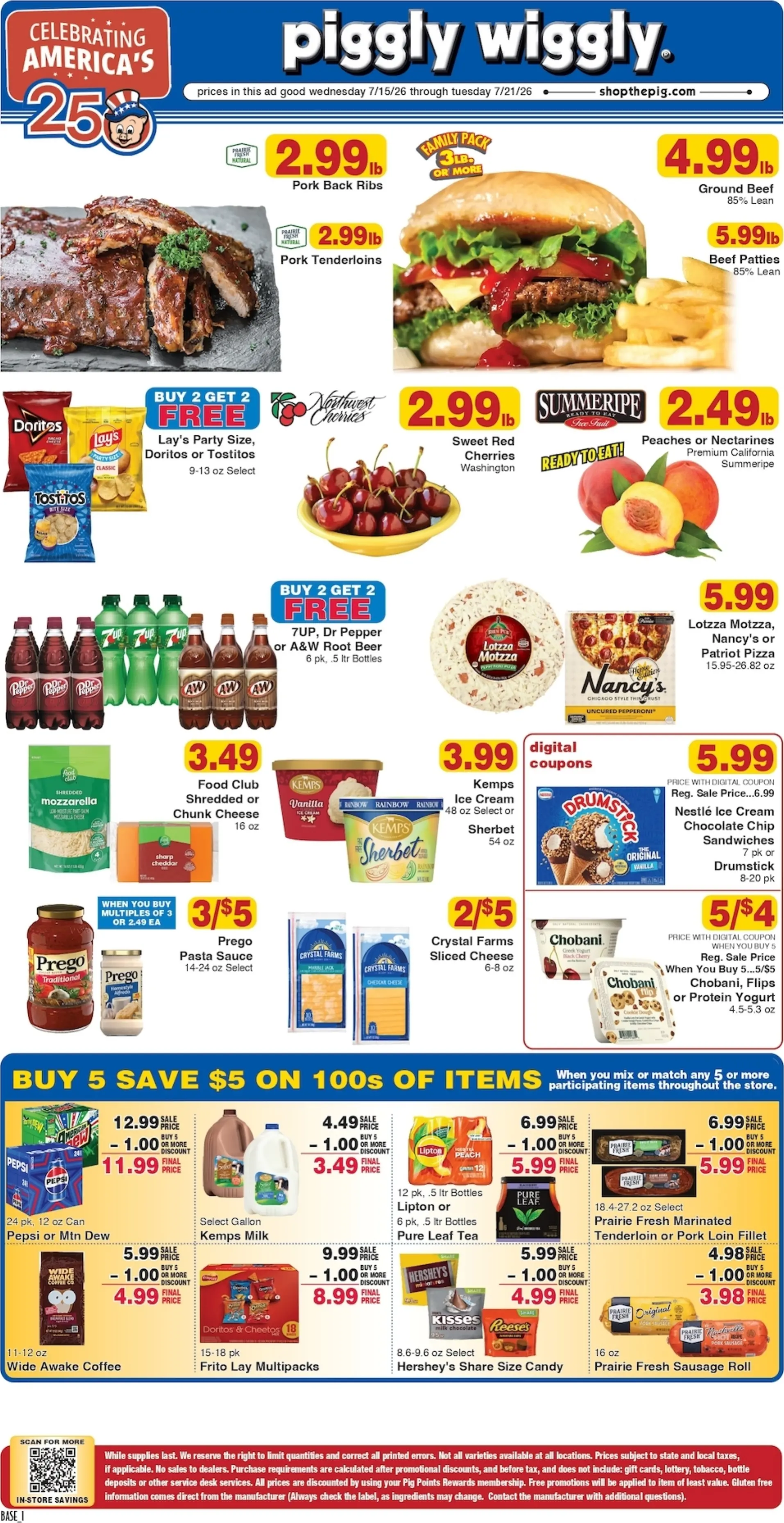 Piggly Wiggly Weekly Ad Page 1